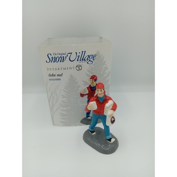 Department 56 Snow Village - Take Out - 4050988